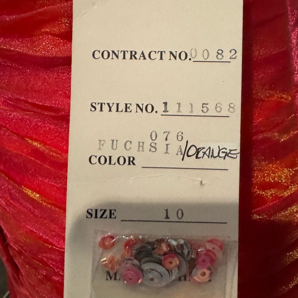 Tony Bowls Le Gala Floral Beaded Strapless Prom Pageant Ball Gown - Picture 16 of 16